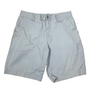 Lacoste mens Size 44 Light blue Chino Shorts *Flaw*
